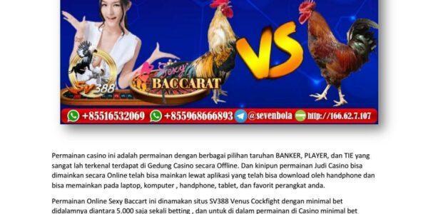 Daftar dan Mainkan Akun Sicbo Terbaik di Indonesia